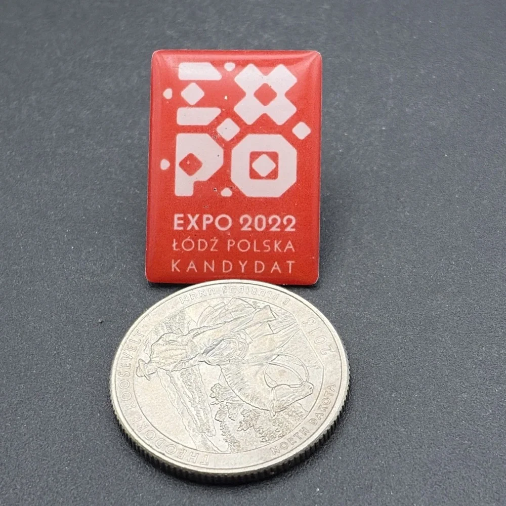 2022 Expo Lodz Polska‎ Kandydat Lapel Hat Pin